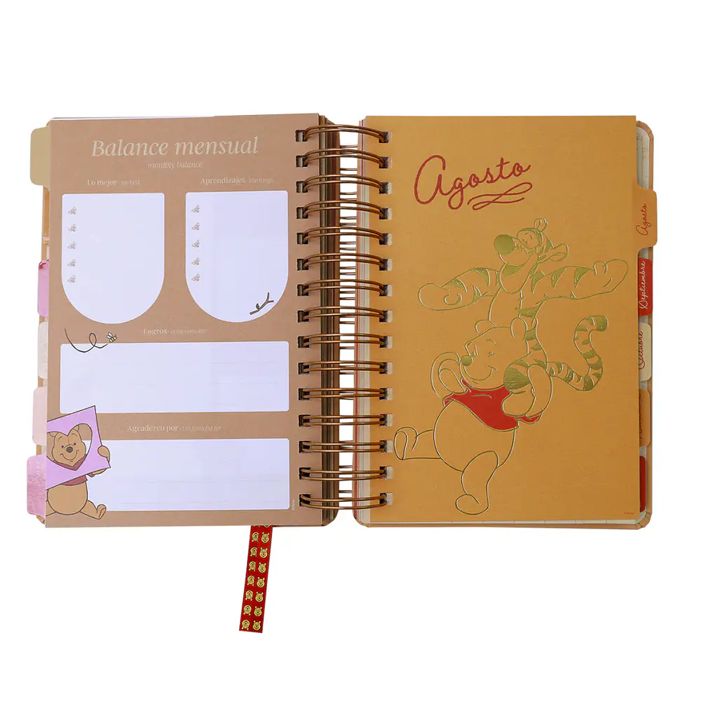 Agenda Mooving 2027 Winnie the Pooh – Día por Página