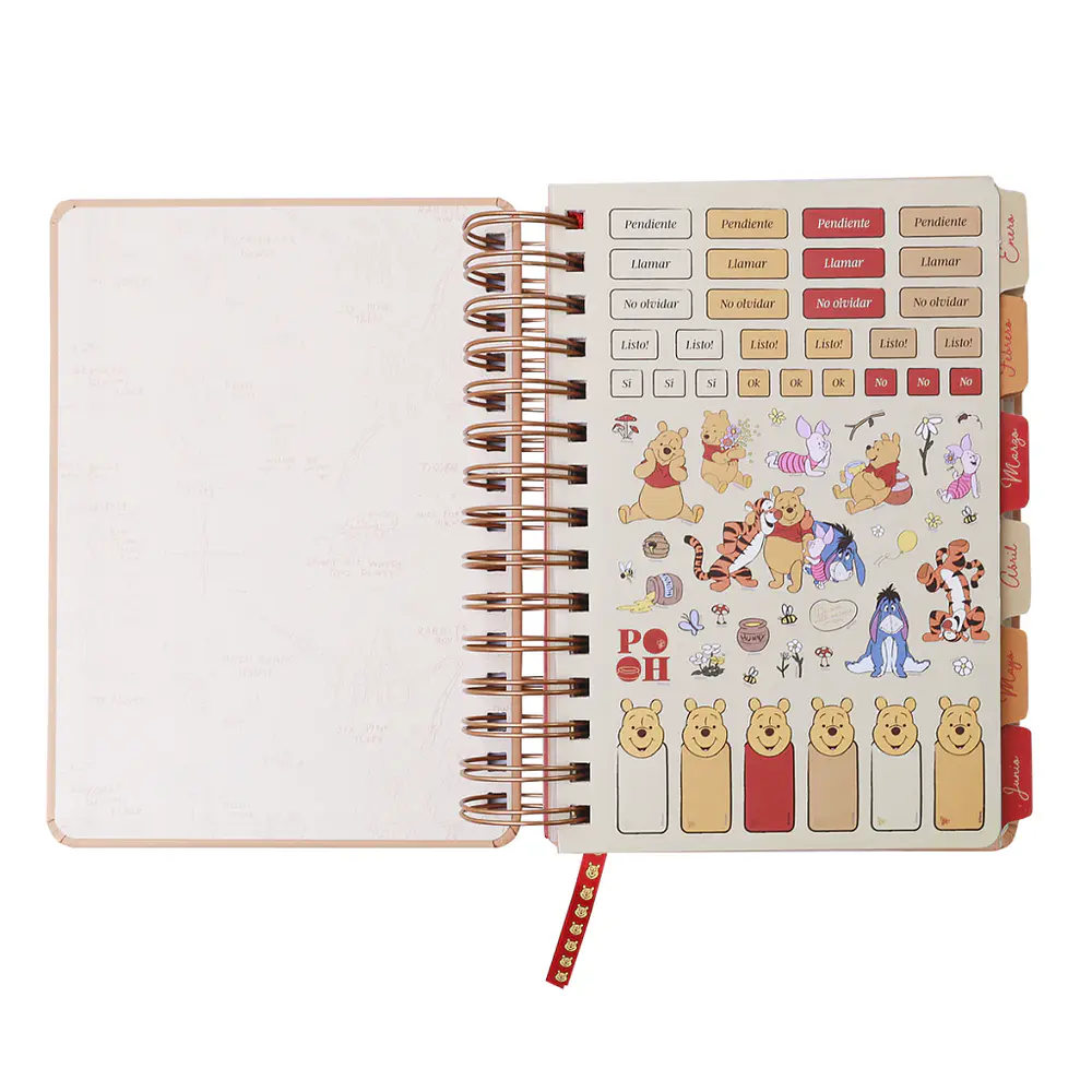 Agenda Mooving 2027 Winnie the Pooh – Día por Página