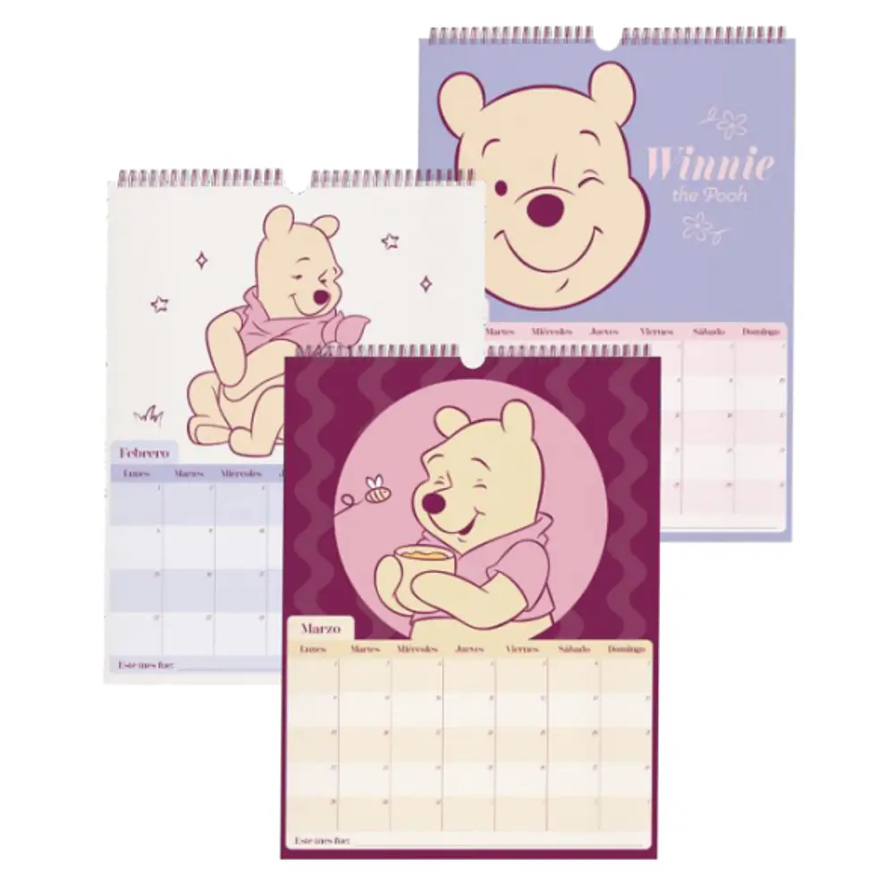 Calendario de Pared Mooving 2027 Winnie the Pooh