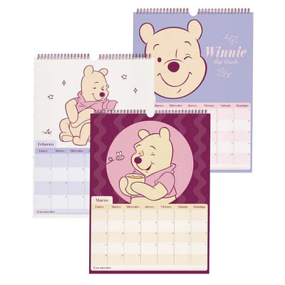 Calendario de Pared Mooving 2027 Winnie the Pooh