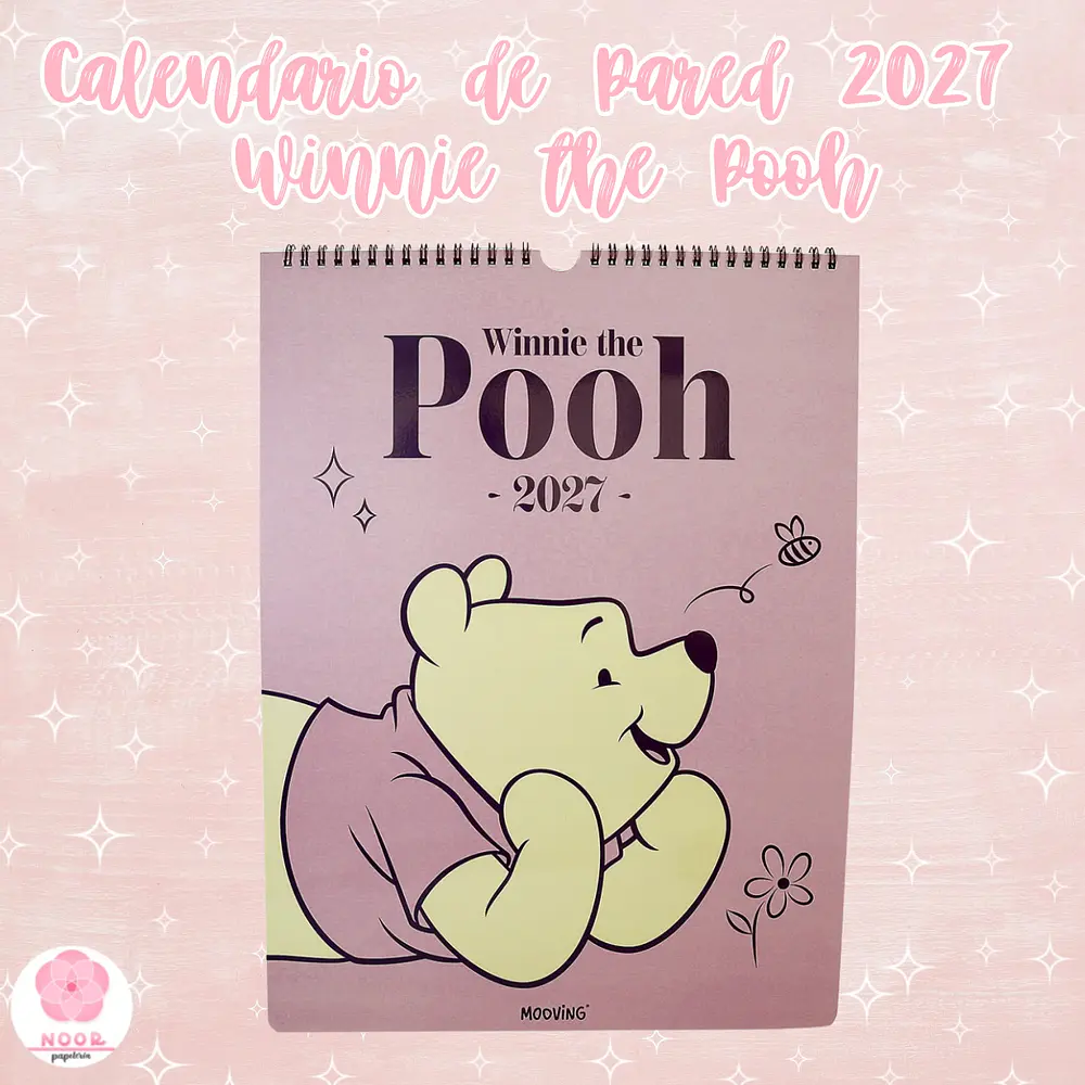 Calendario de Pared Mooving 2027 Winnie the Pooh
