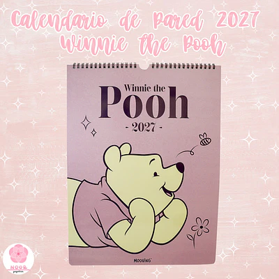 Calendario de Pared Mooving 2027 Winnie the Pooh