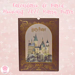 Calendario de Pared Mooving 2027 Harry Potter