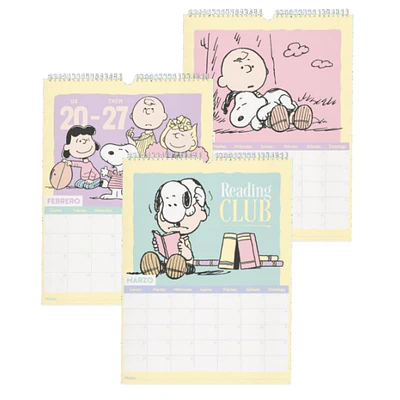 Calendario de Pared Mooving 2027 Snoopy
