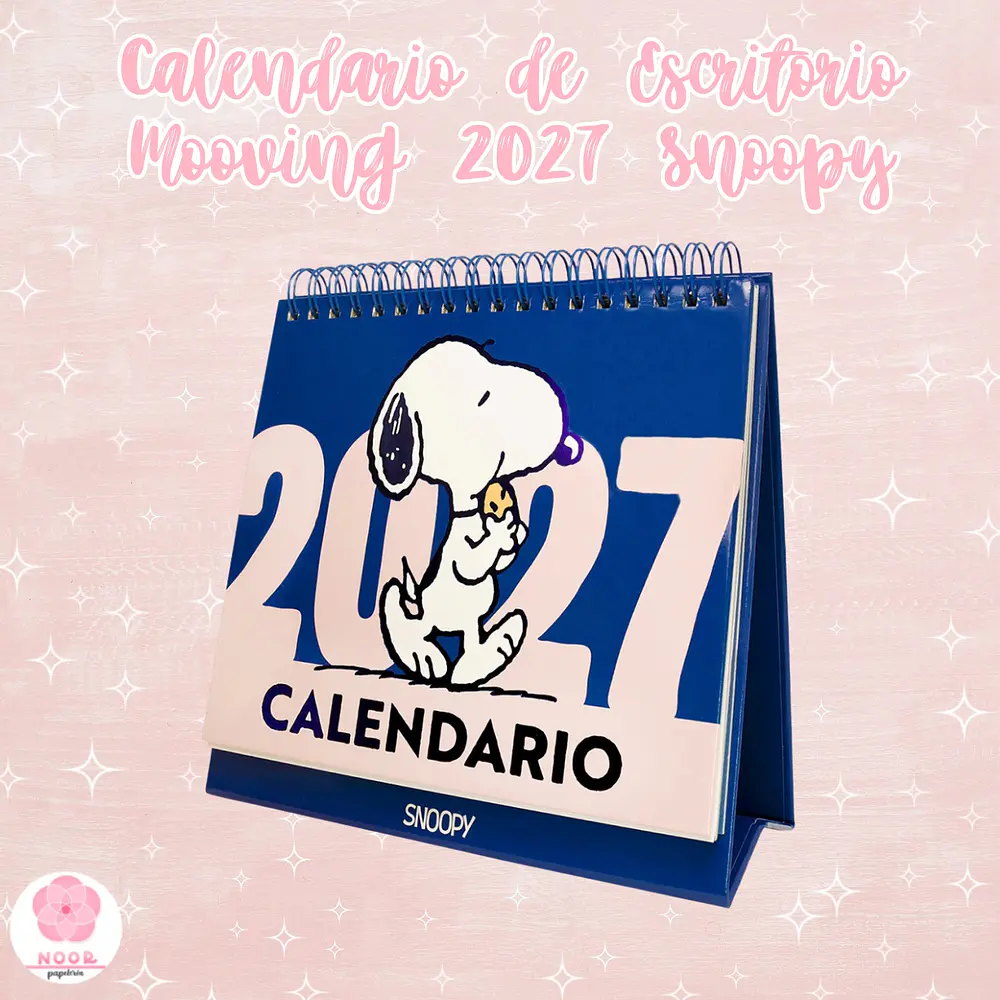 Calendario de Escritorio Mooving 2027 Snoopy