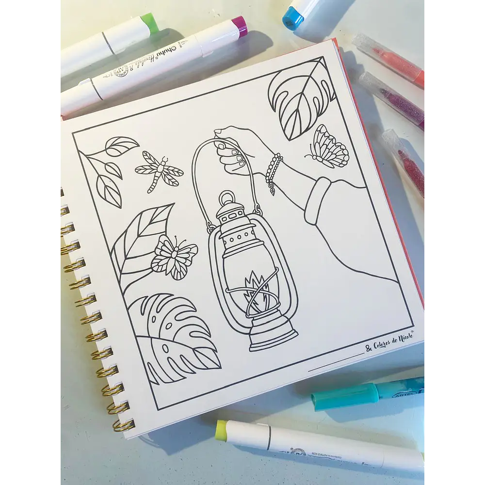 Libro para colorear A Mi Manera
