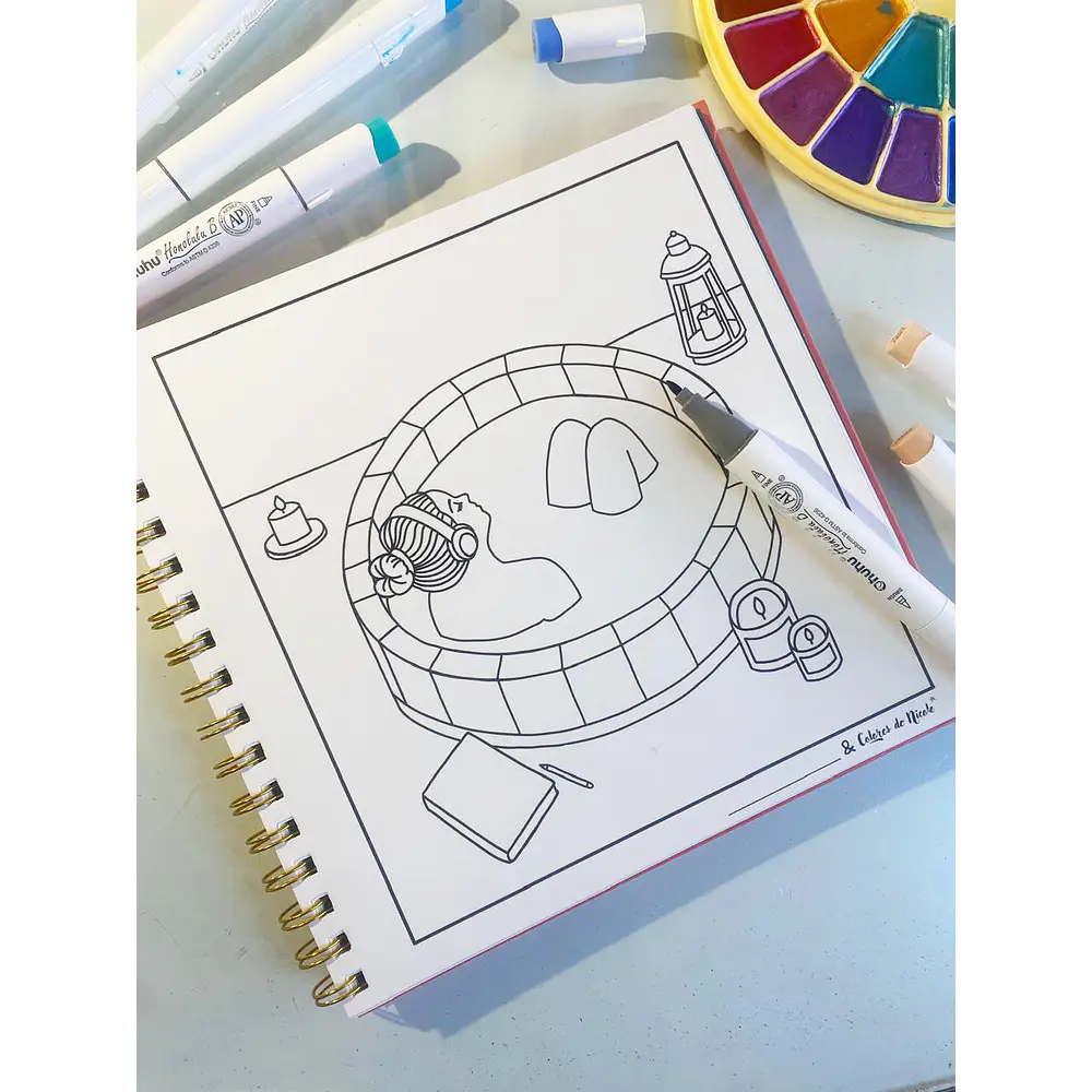 Libro para colorear A Mi Manera
