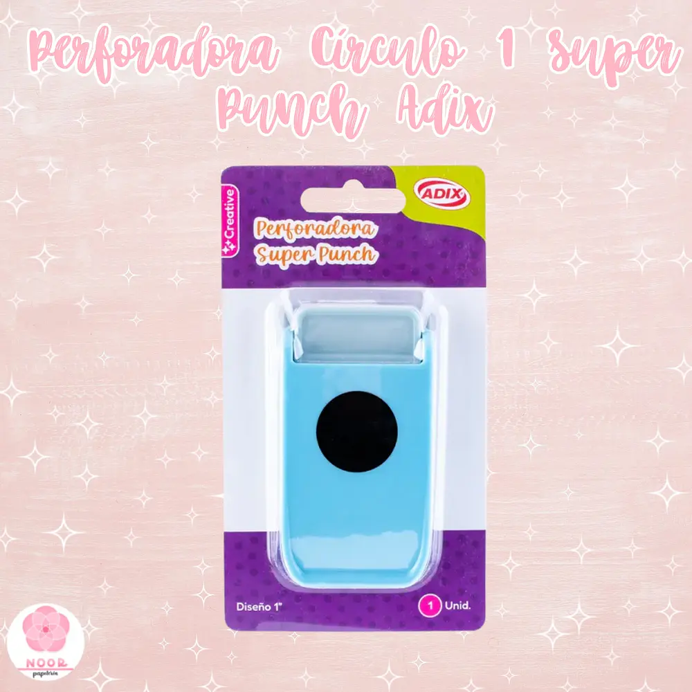 Perforadora Círculo 1 Pulgada Super Punch Adix