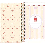 Agenda semanal de bolsillo Amarena Cherry & Bows 2027 Tilibra