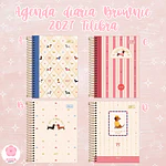 Agenda diaria Brownie 2027 Tilibra