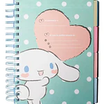Planner Cinnamoroll Ascott con espiral 144 hojas