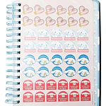 Planner Cinnamoroll Ascott con espiral 144 hojas