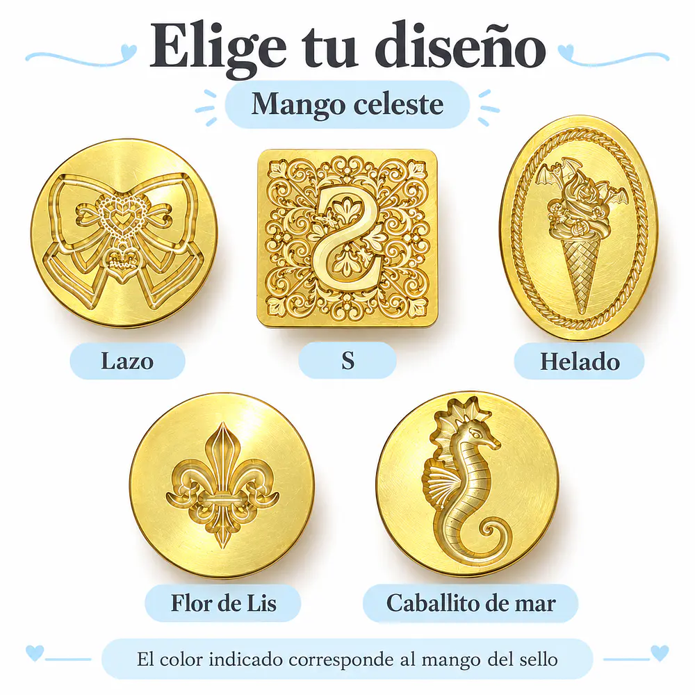 Set sello lacre 