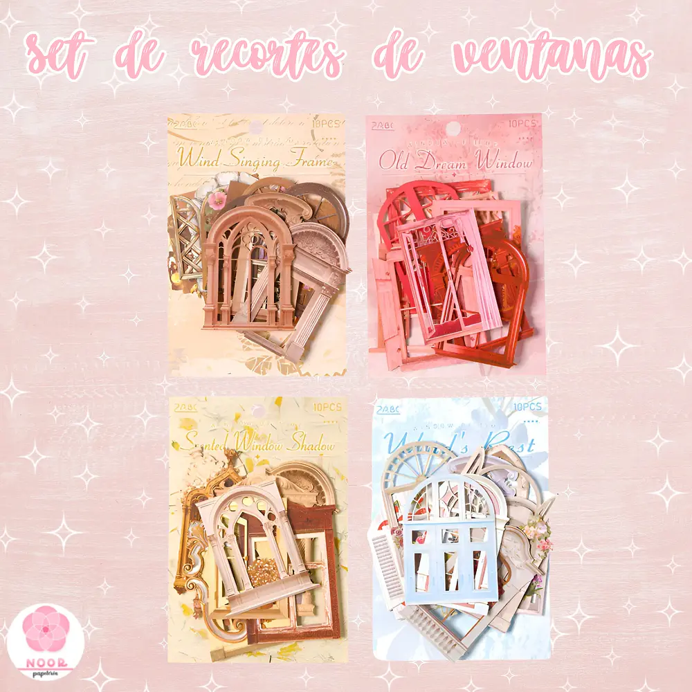 Set de recortes de ventanas 