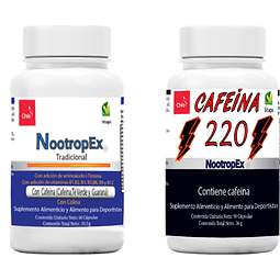 Pack NootropEx + Cafeína 220 