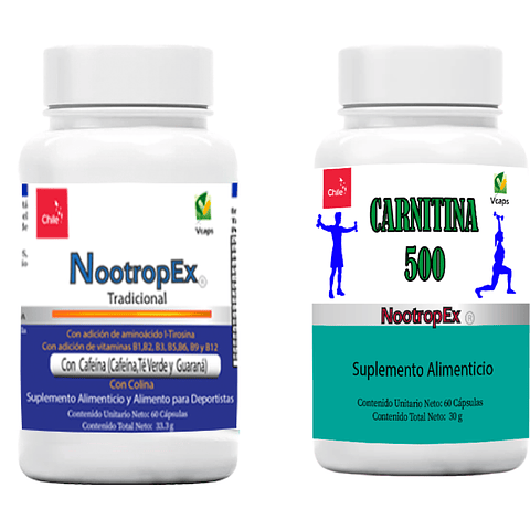 NootropEx + CARNITINA 500 