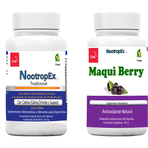 NootropEx Tradicional + Maqui Berry