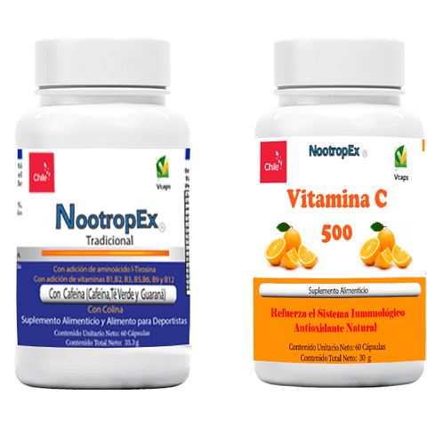 NootropEx + Vitamina C 