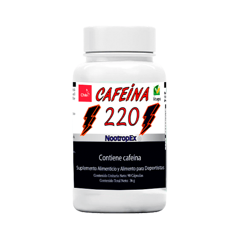 CAFEÍNA 220 mg (ENVÍO NO INCLUIDO)