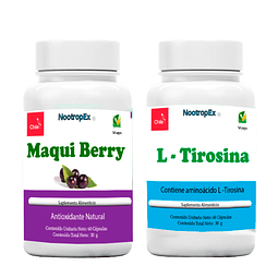 Maqui Berry 500 mg + L-Tirosina (ENVÍO NO INCLUIDO)