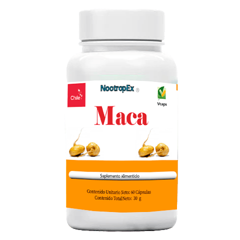 Maca 500 mg 60 cápsulas vegetales (ENVÍO NO INCLUIDO)
