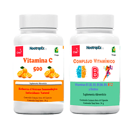  Complejo Vitamínico B  +  Vitamina C   (ENVÍO NO INCLUIDO)