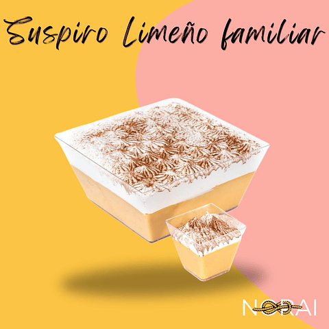 Suspiro Limeño familiar