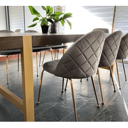 Silla Nordland Velvet Grafito 4