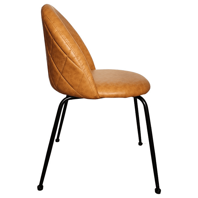 Silla Norland Ecocuero Camel 4