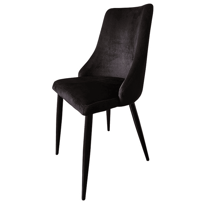 Silla Skadi Velvet Black 5