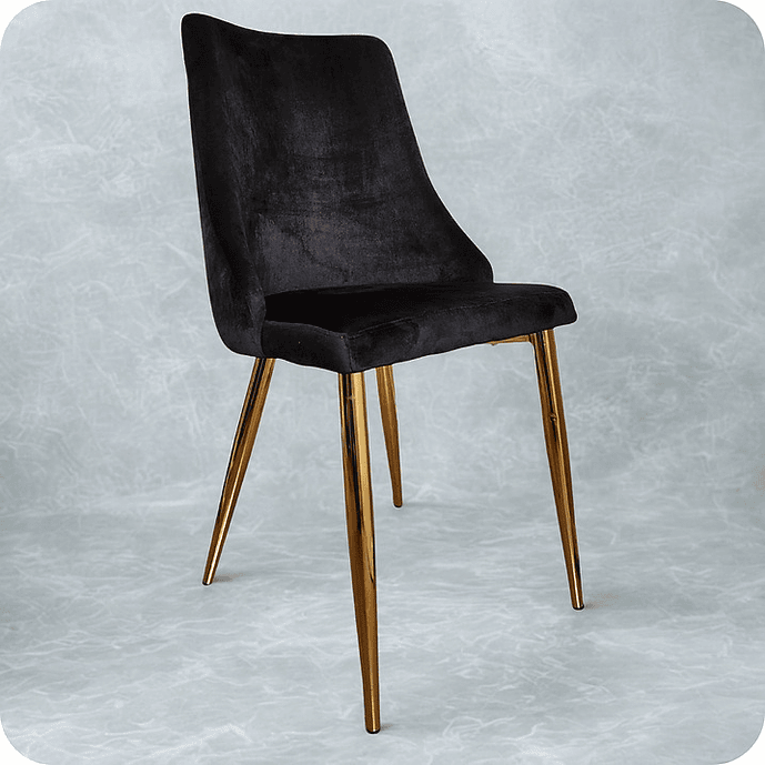 Silla Skadi Velvet Black 2