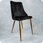 Silla Skadi Velvet Black - Miniatura 2