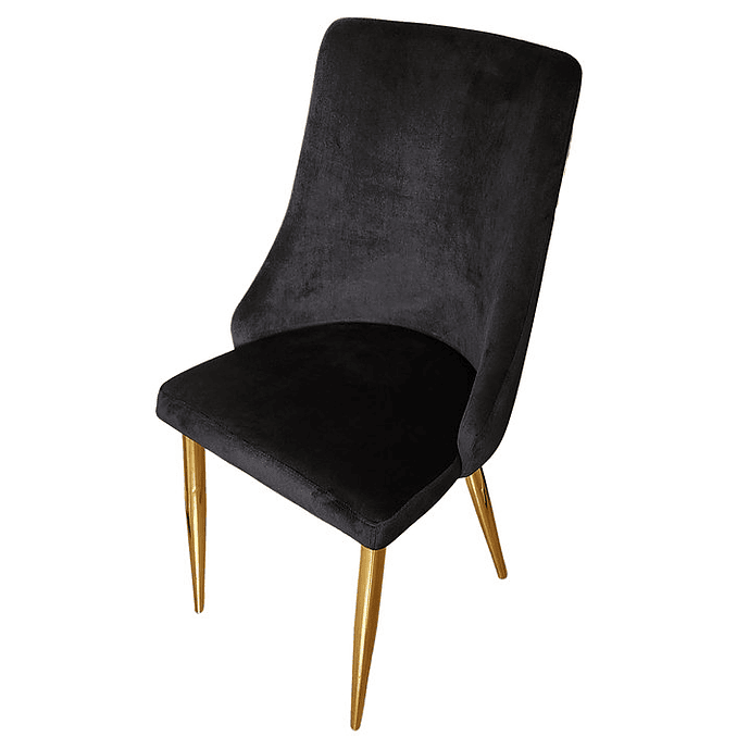 Silla Skadi Velvet Black 11