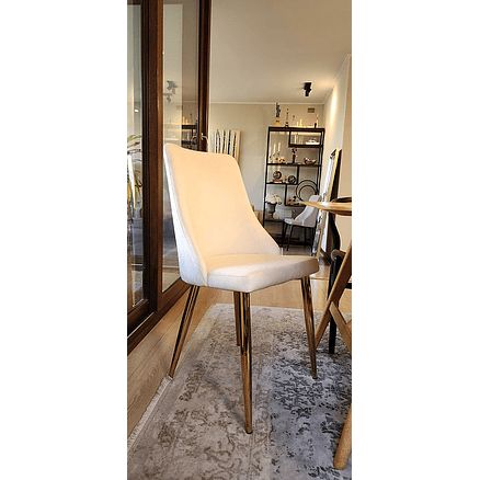 Silla Skadi Velvet Beige 4