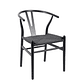 Silla Wishbone Black Estilo Escandinavo - Miniatura 3