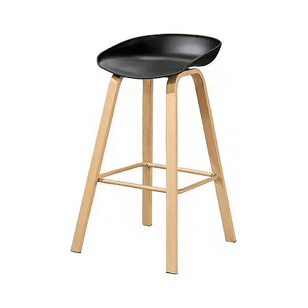 Taburete Black Estilo Escandinavo 2