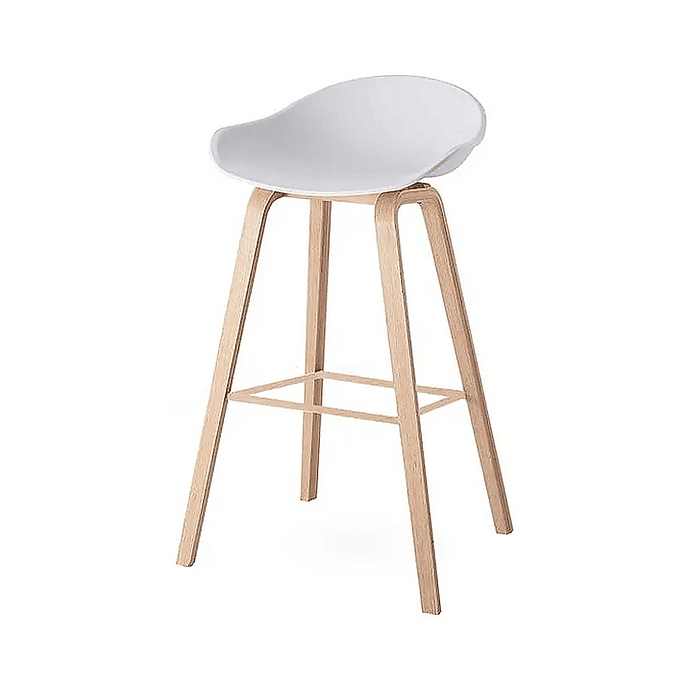 Taburete White Estilo Escandinavo 1