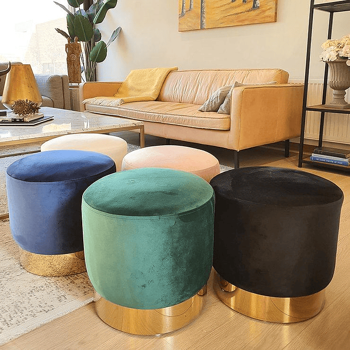 Pouf Skive Stor Gris 3