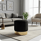 Pouf Skive Stor Black - Miniatura 2