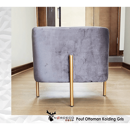 Pouf Kolding Gris 4