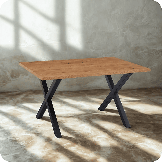 Mesa Industrial Cross 140x90cm 1