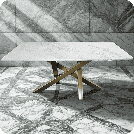 Mesa Odin Mármol Carrara  2