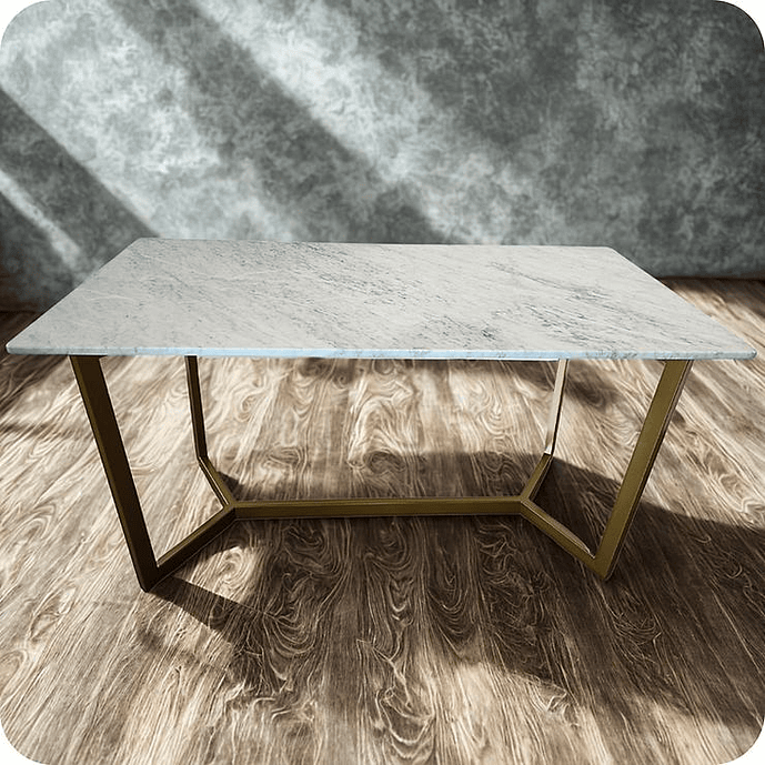 Mesa Freya mármol Carrara 2