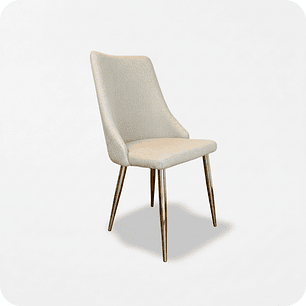 Silla Skadi Tela Beige