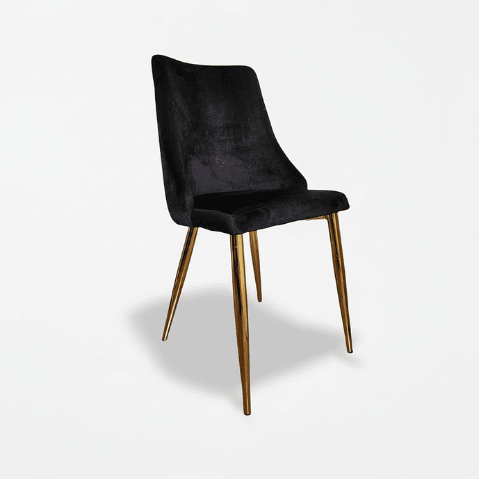 Silla Skadi Velvet Black 1