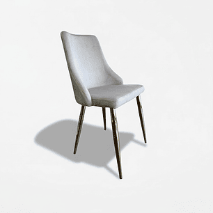 Silla Skadi Velvet Gris