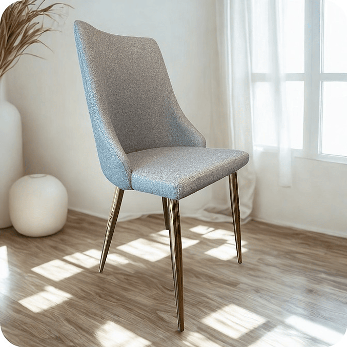 Silla Skadi Tela Gris 4