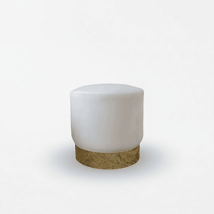 Pouf Skive Stor Beige 1