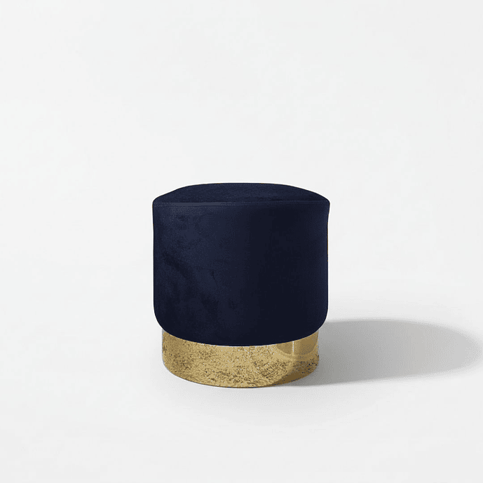 Pouf Skive Stor Black 1