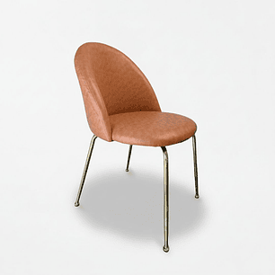 Silla Norland Ecocuero Camel